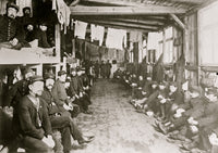 Zossen Prisoners' Sleeping Room Poster Print showcasing historical visuals.