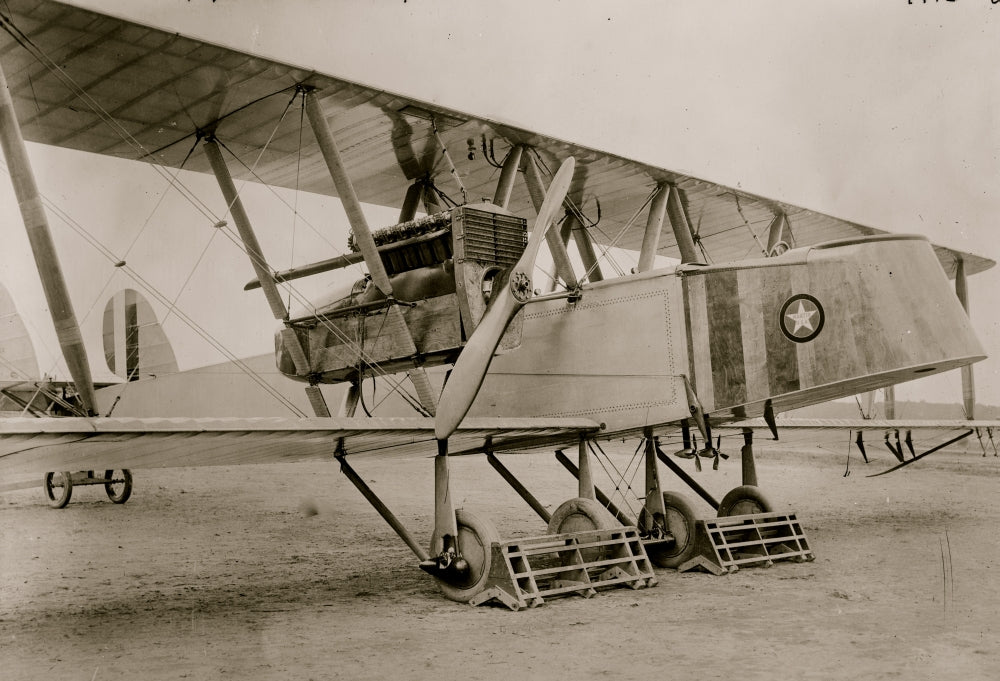 Coast-to-Coast Flight in 2 Laps Poster Print showcasing early aviation history.