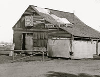 Dr. Bunnell's Embalming Establishment in the Field Poster Print