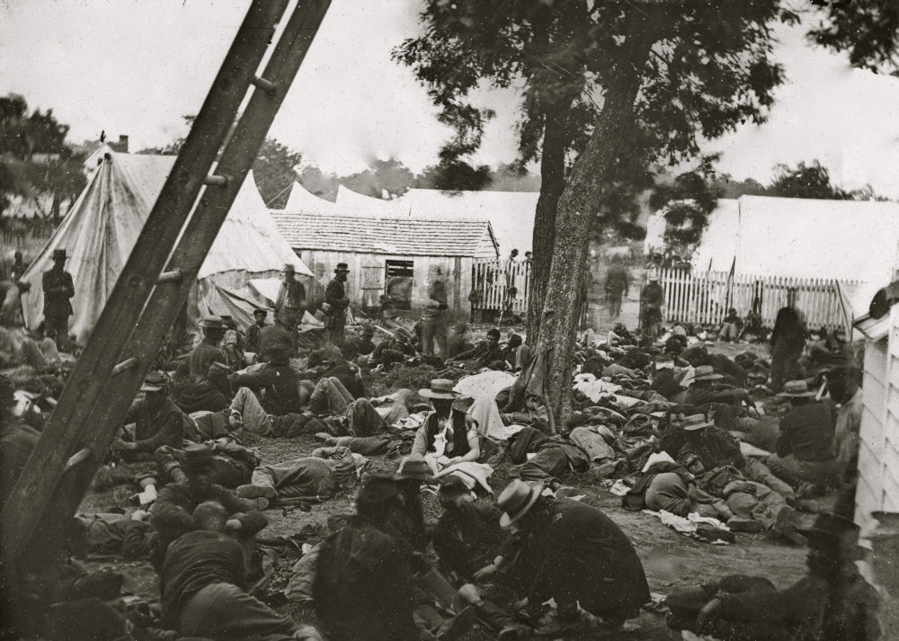 Savage Station Virginia Field Hospital Poster Print