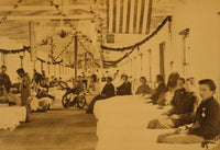 Ward in Armory Square Hospital Poster Print showcasing historical significance.