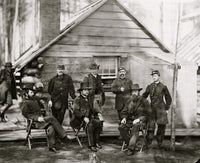 Brandy Station VA General Rufus Ingalls and staff poster print