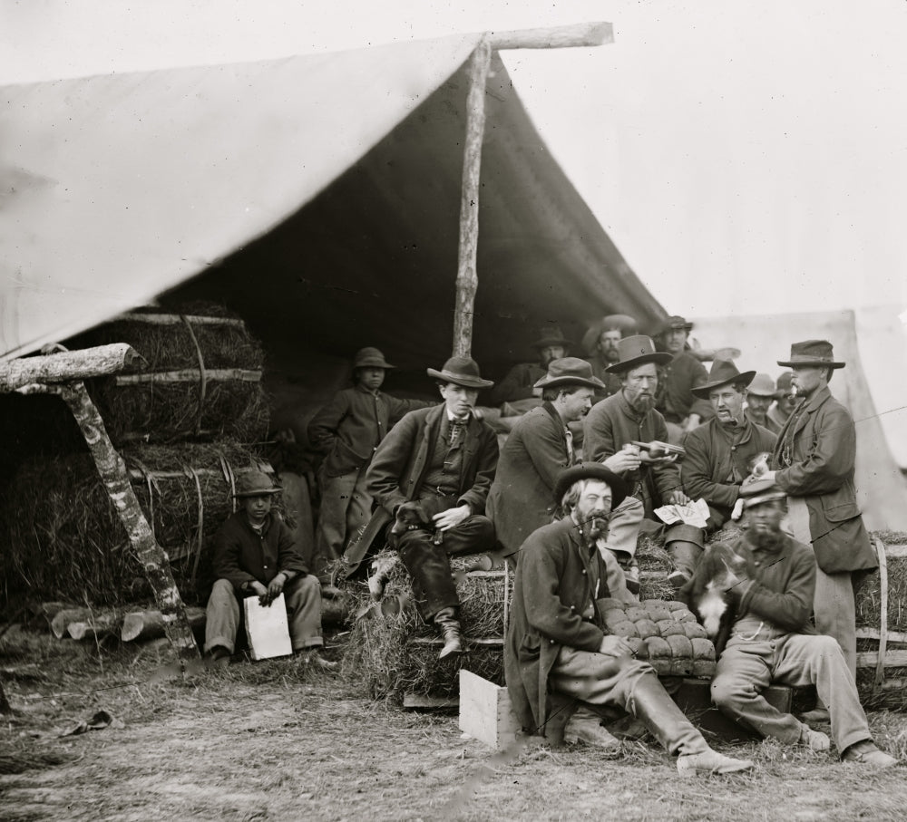 Petersburg, Va. Group of the Quartermaster Department Poster Print