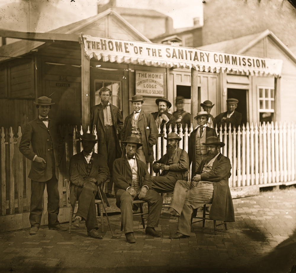 Washington, D.C. Sanitary Commission workers poster print.