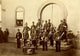 Band of 10th Veteran Reserve Corps group portrait poster print featuring uniformed band members and drums.