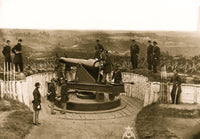 District of Columbia Officers of Companies A and B, 3d Massachusetts Heavy Artillery Poster Print