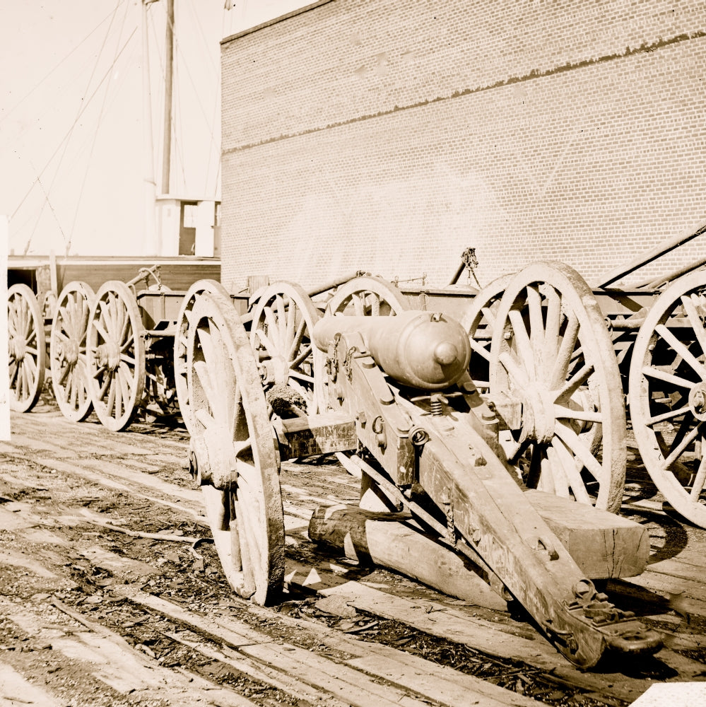 Parrott Gun Poster Print showcasing military history