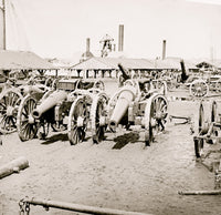 Richmond VA Siege Guns at Rocketts Poster Print