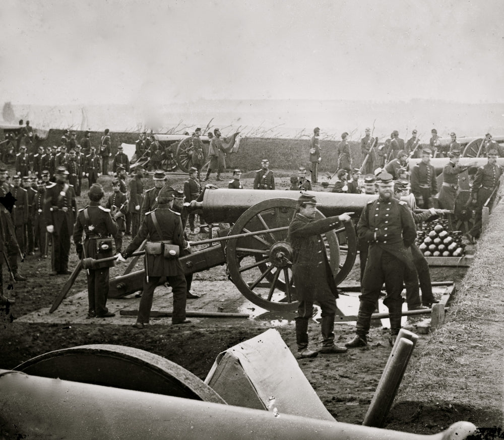 Arlington, Va. Guns and Gun-Crews of Fort Richardson Poster Print