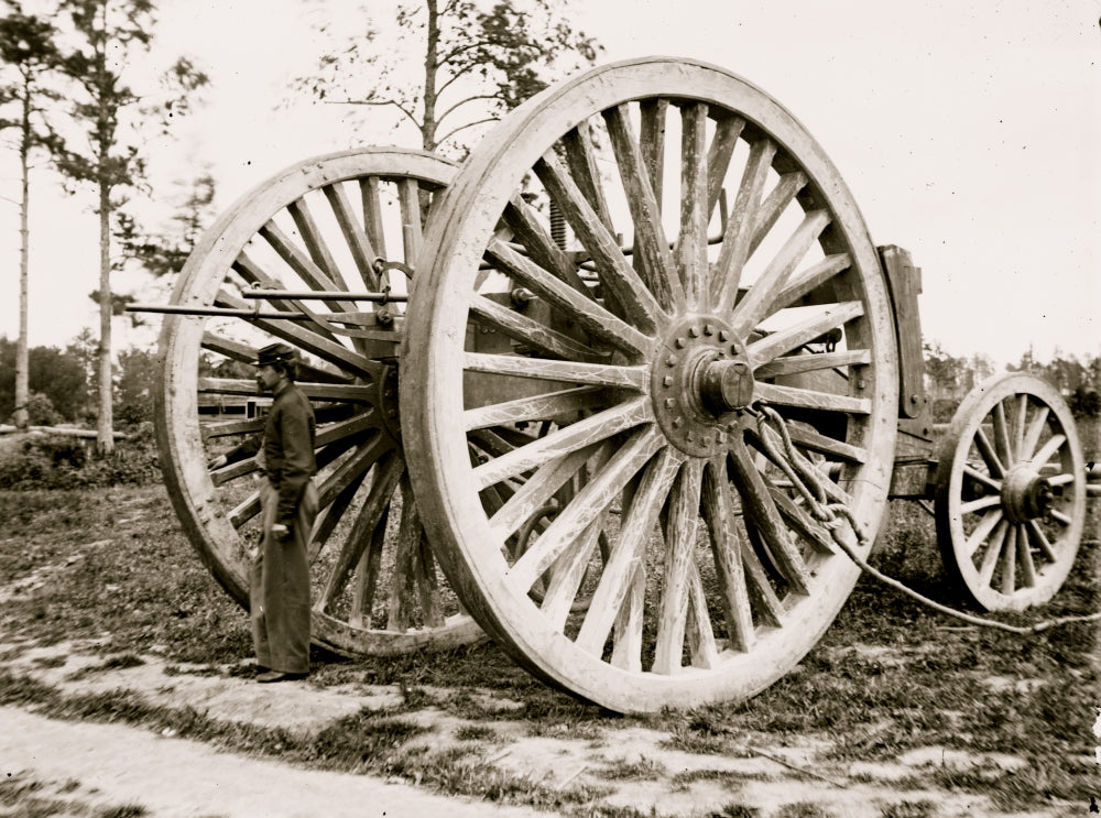 Drewry's Bluff Virginia Sling Cart Poster Print