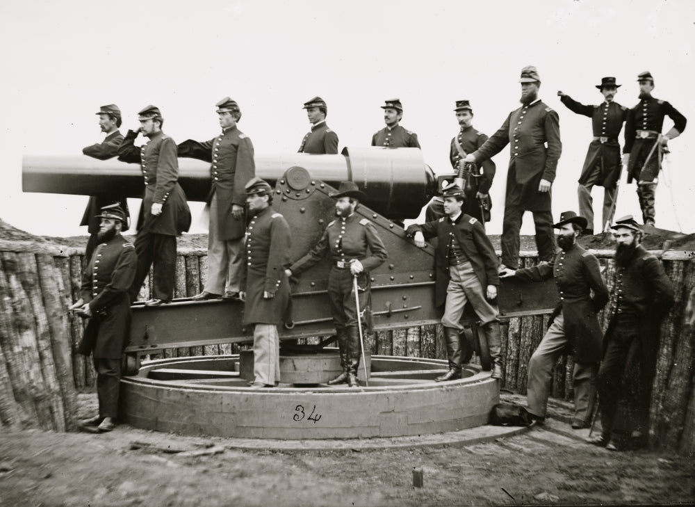 Washington District of Columbia Officers of 3d Regiment Massachusetts Heavy Artillery Poster Print