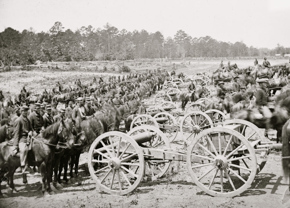 Richmond Virginia Major Robertson's Battery of Horse Artillery Poster Print