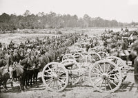 Richmond Virginia Major Robertson's Battery of Horse Artillery Poster Print