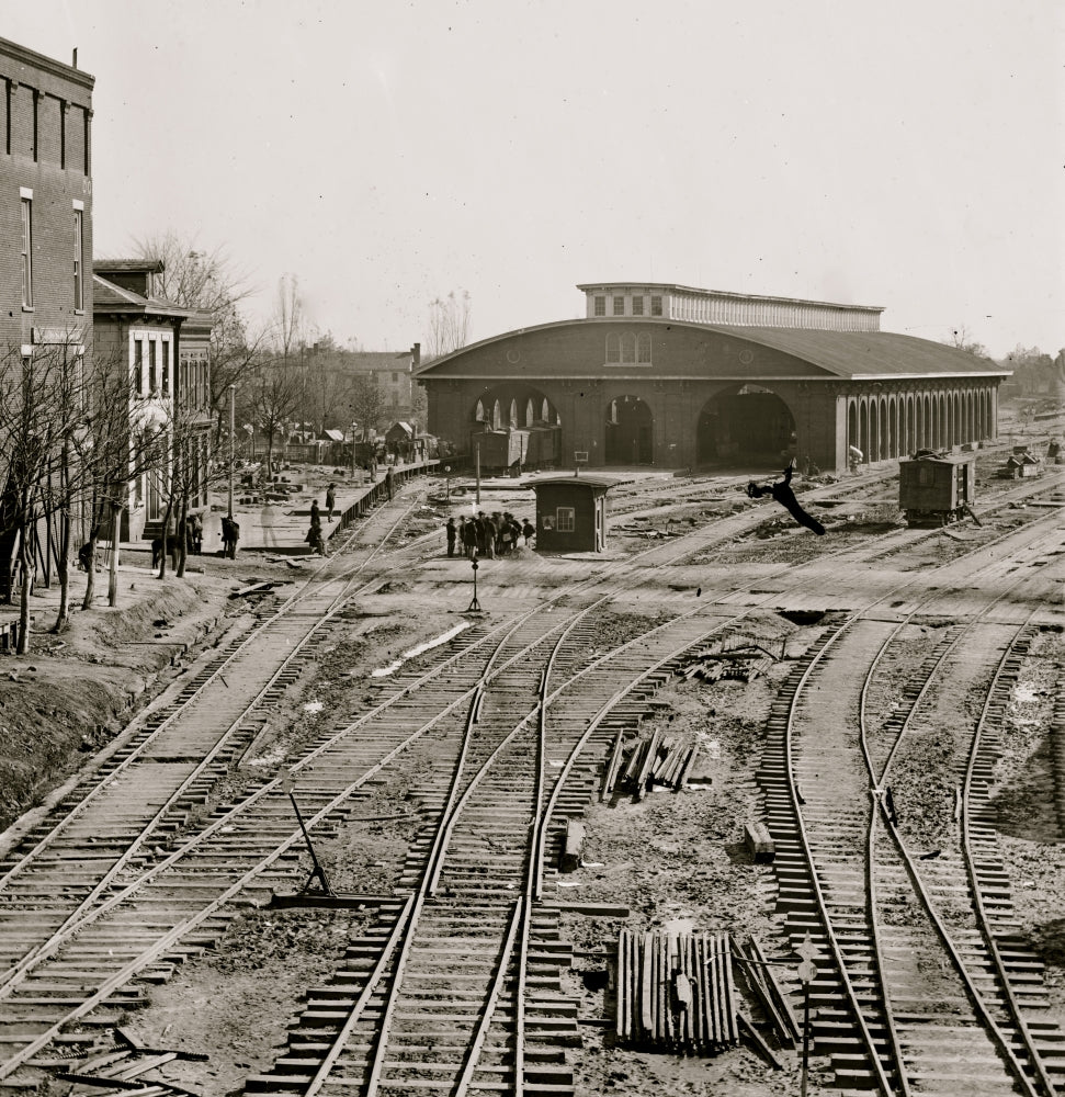 Atlanta Georgia Railroad Depot Poster Print