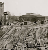 Atlanta Georgia Railroad Depot Poster Print
