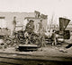Richmond & Petersburg Railroad depot crippled locomotive poster print