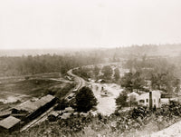 Allatoona Pass, Georgia scenic poster print showcasing lush greenery.
