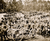 Richmond, VA. Wagon Park June 1862 Historical Poster Print
