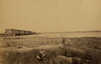 Long Bridge and Washington from Maryland Shore June 1863 Poster Print