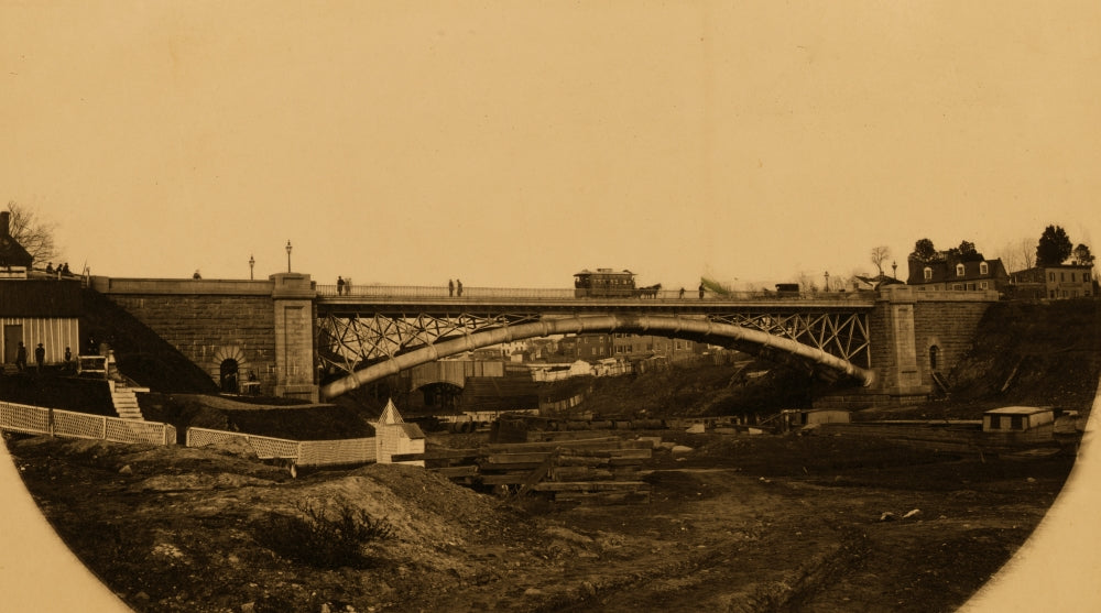 Aqueduct Bridge Georgetown D.C. Poster Print
