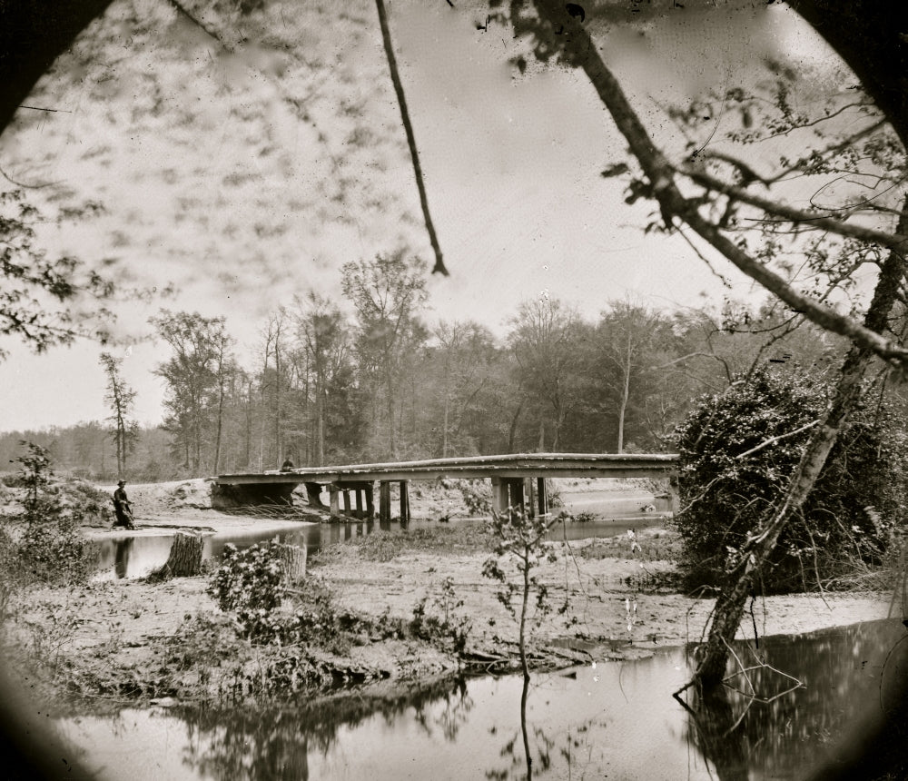 Chickahominy River Bridge Poster Print on Mechanicsville Road