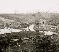 Cub Run VA View with Destroyed Bridge Poster Print