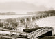 Aqueduct Bridge in Washington, D.C. with Chesapeake and Ohio Canal - Poster Print