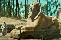 The Sphinx of Memphis Poster Print showcasing ancient art.