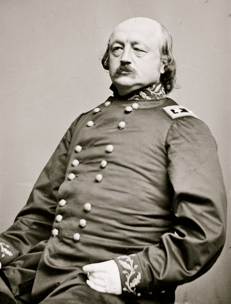Portrait of Maj. Gen. Benjamin F. Butler Poster Print showcasing historical artwork