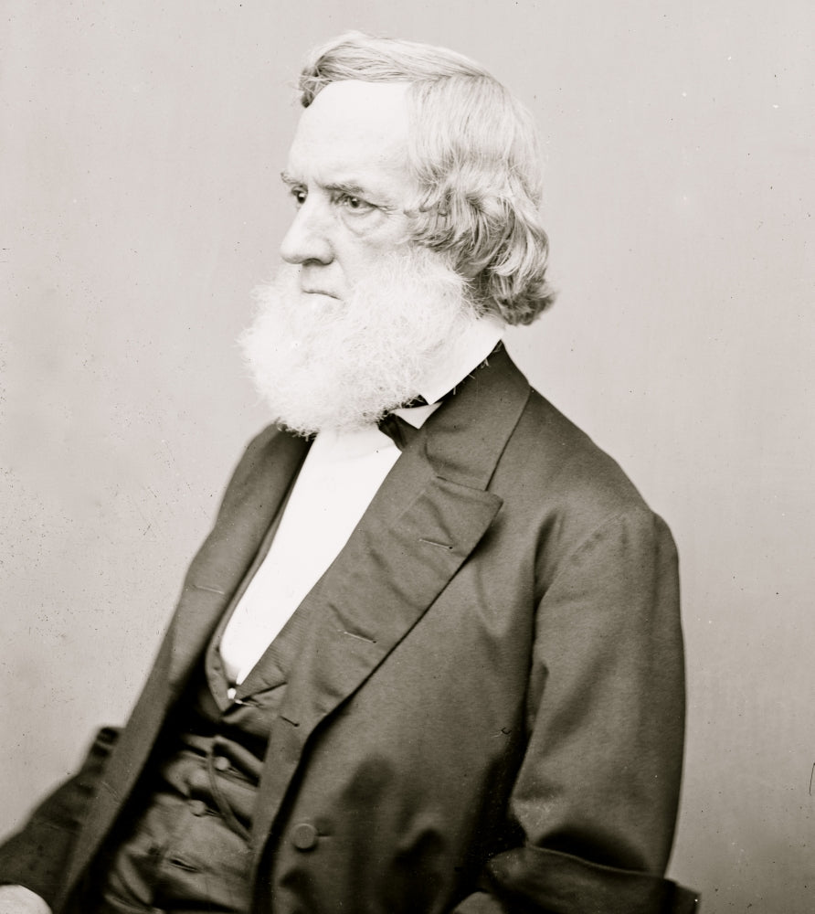 Portrait of Secretary of the Navy Gideon Welles Poster Print