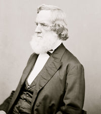 Portrait of Secretary of the Navy Gideon Welles Poster Print