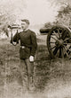 Soldier Blows the Bugle Poster Print