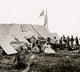 White House Landing, Virginia Poster Print showcasing Michigan & Pennsylvania Relief Association Camp.