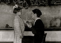 Teaching a Deaf-Mute to Talk Poster Print showcasing the journey of communication.