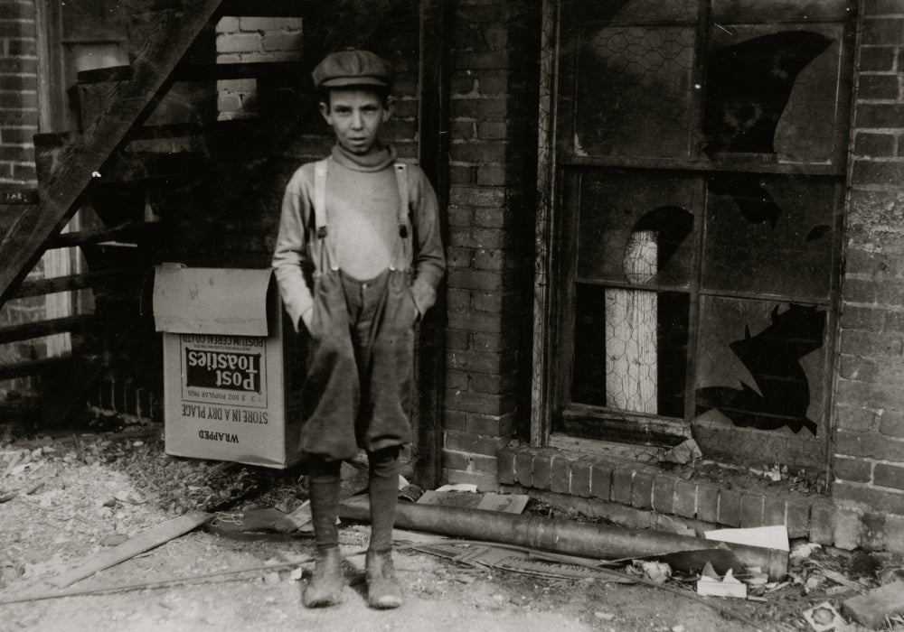 Eleven-Year-Old Bakery Worker Glenn Dungey Poster Print