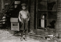 Eleven-Year-Old Bakery Worker Glenn Dungey Poster Print