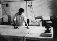 Sadie McGurin Pressing Curtains Poster Print