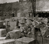 Quarry Scenes Poster Print - No Children Were Employed
