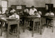 Continuation School - Temporary Quarters Poster Print showcasing drawing class at Diamond School.