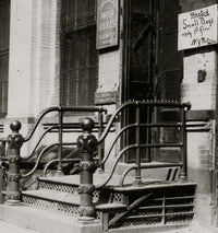 Vintage Boy Wanted Sign Poster Print from West 19th Street, New York.