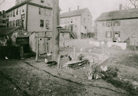 Privies and Garbage Dumps in Backyards Poster Print
