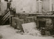 Entrance to the crowded midwife's house poster print depicting historic Providence, R.I.