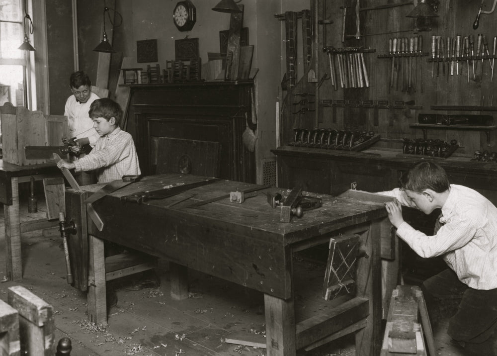 Shop Work Henry St. Settlement May 1910 Poster Print
