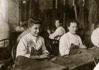 Tampa Cigar Maker Poster Print featuring beautiful women.