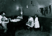 Annie Fedele crochet scene poster print showcasing home craftsmanship.
