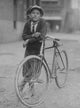 Messenger boy working for Mackay Telegraph Company poster print.