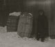 Cold Comfort in Zero Weather Poster Print showcasing New Bedford Mill settlement