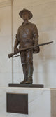 Memorial statue to American soldiers of the Spanish-American War poster print by Carol Highsmith.