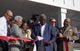 Dedication ceremony poster print at Hank Aaron Boyhood Home Museum