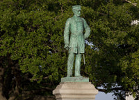 Statue of C.S. Steamer, Rear Admiral of the C.S. Navy Poster Print by Carol Highsmith.